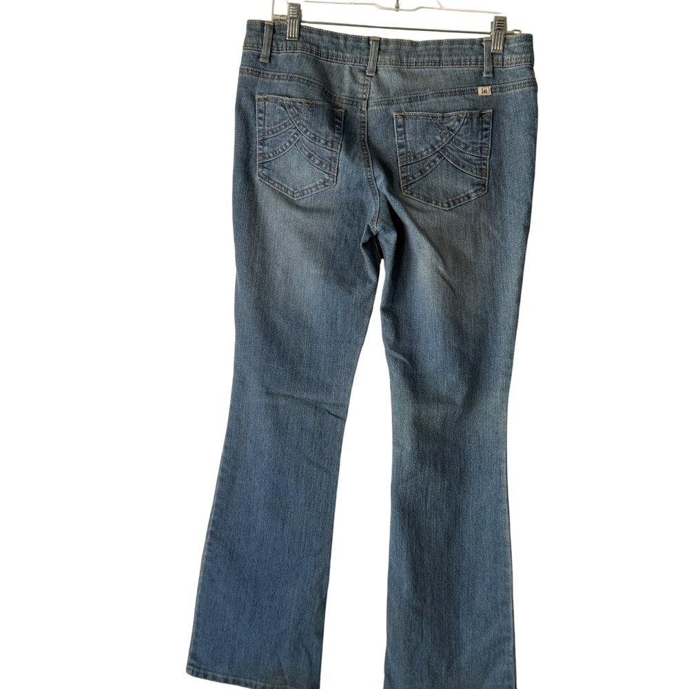 LEI Y2k Ashley Lowrise Bootcut Jeans Medium Wash‎ Denim Women's Size 11